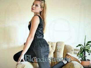 Blondesavege