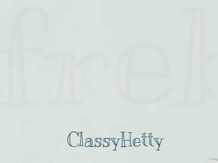 ClassyHetty