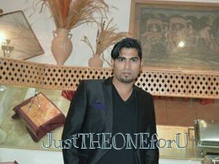 JustTHEONEforU