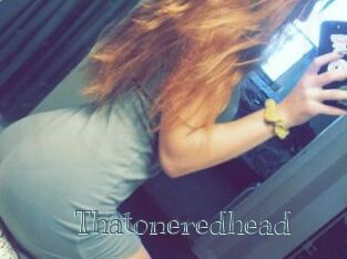 Thatoneredhead